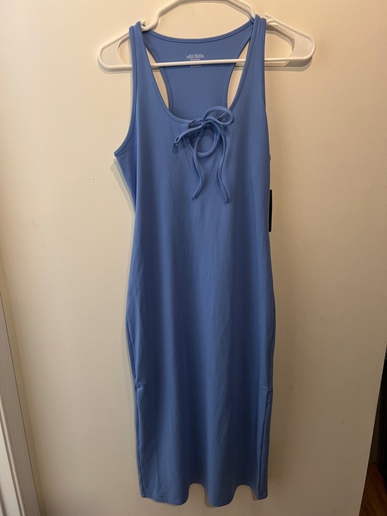 wild fable Dresses & Skirts - wild fable Periwinkle Tie-Back Midi Dress